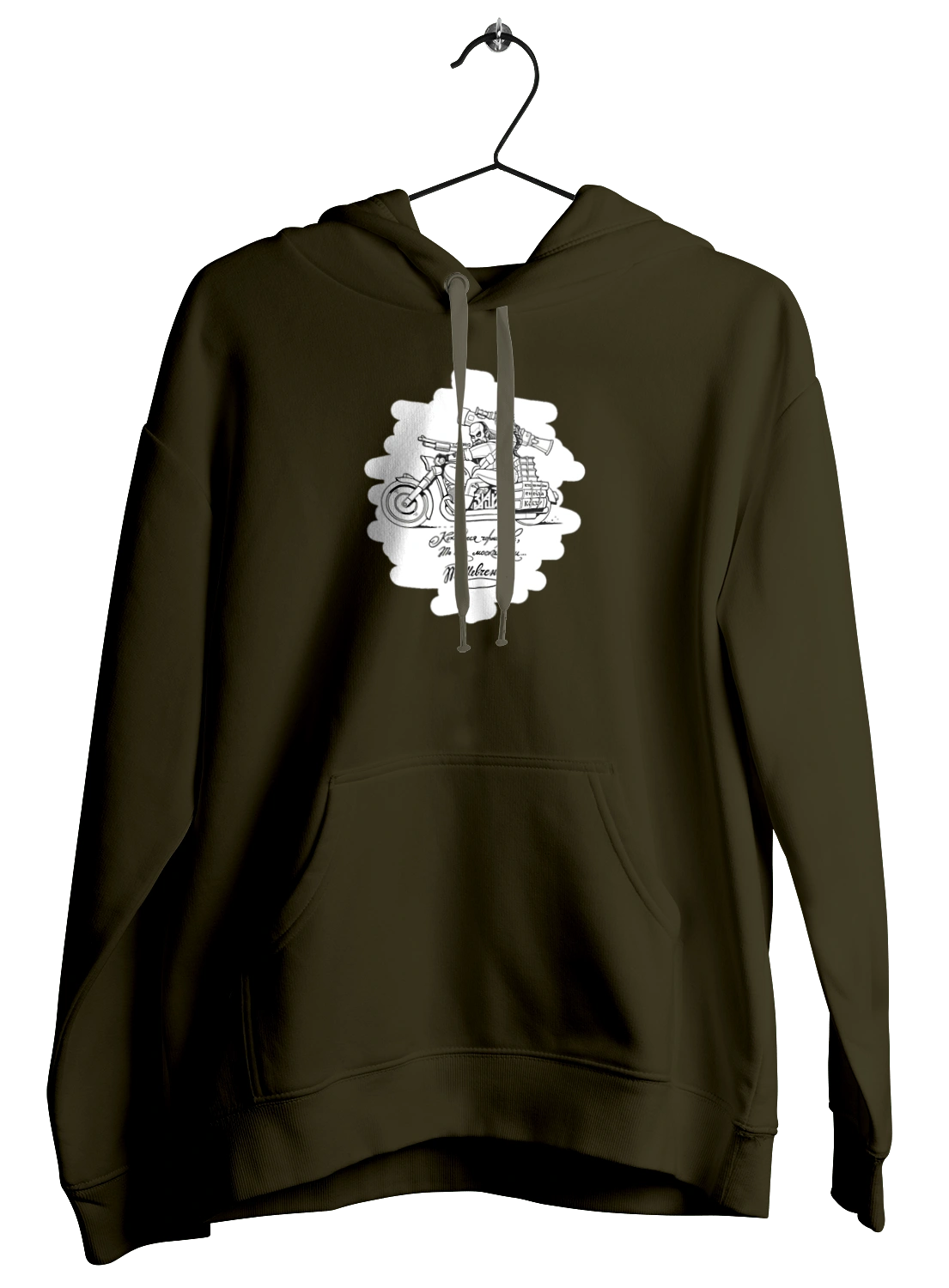 Shevchenko on a motorcycle