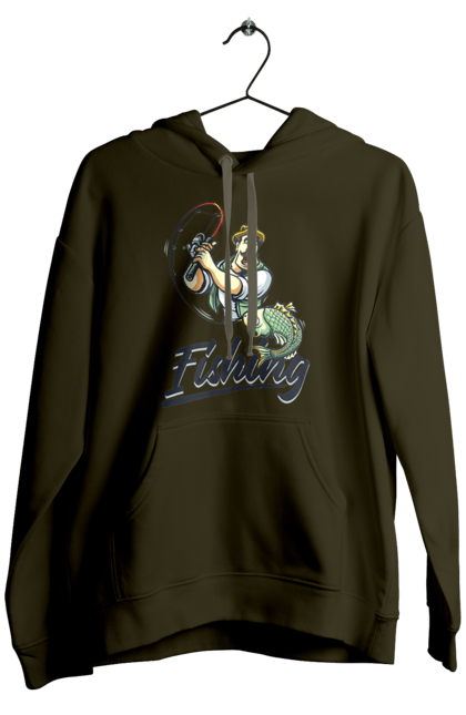 Чоловіче худі з принтом "Рибалка, літо". Відпочинок, літо, рибалка. 2070702