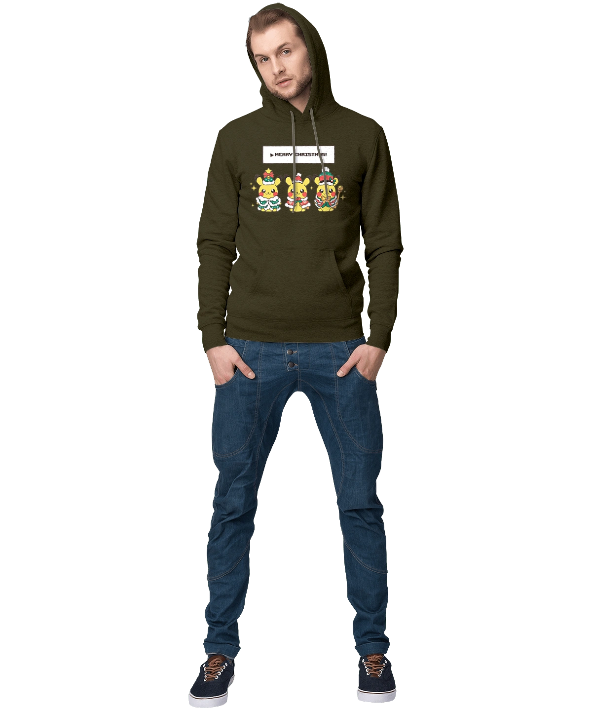 Пікачу Веселого Різдва!