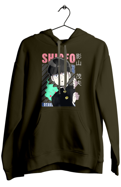 Чоловіче худі з принтом "Mob Psycho 100". Anime, manga, mob psycho 100, shigeo kageyama, аніме, манга, моб, моб-вар ят 100, сігео кагеяма, шіґео каґеяма. 2070702