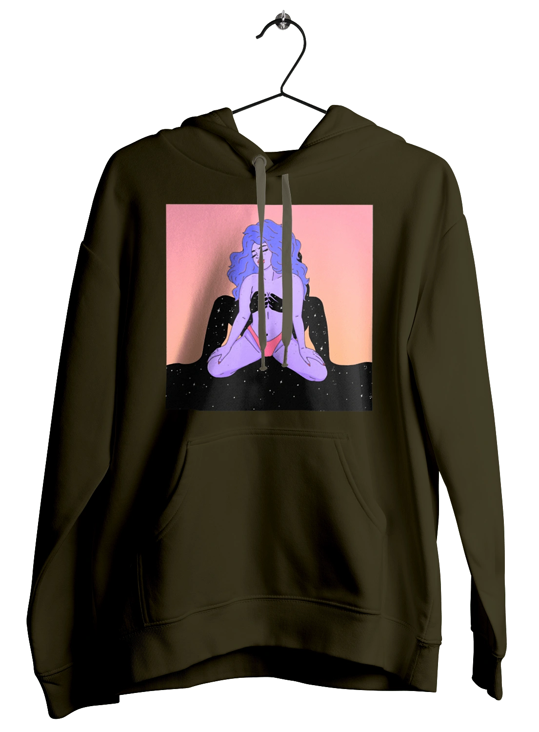 Фиолетовая Девушка В Трусиках