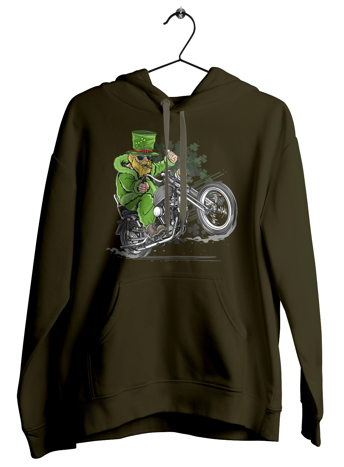 Patrick On A Motorcycle