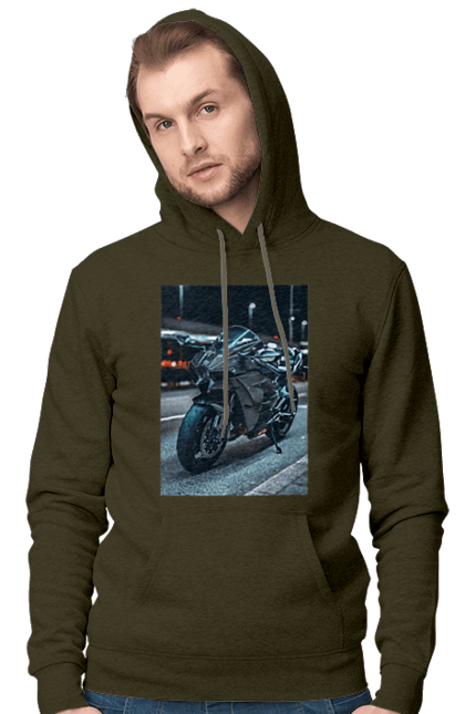 Чоловіче худі з принтом "Мото цитаты". Байк, мото, спорт, цитаты. 2070702