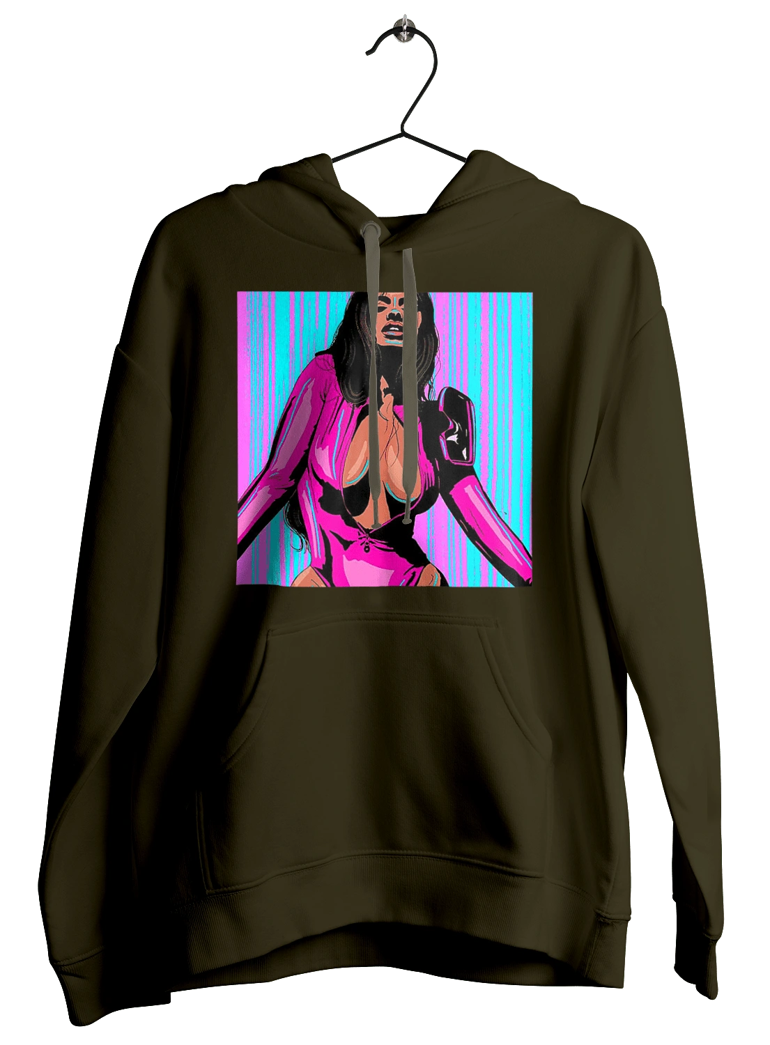 Girl With Deep Neckline