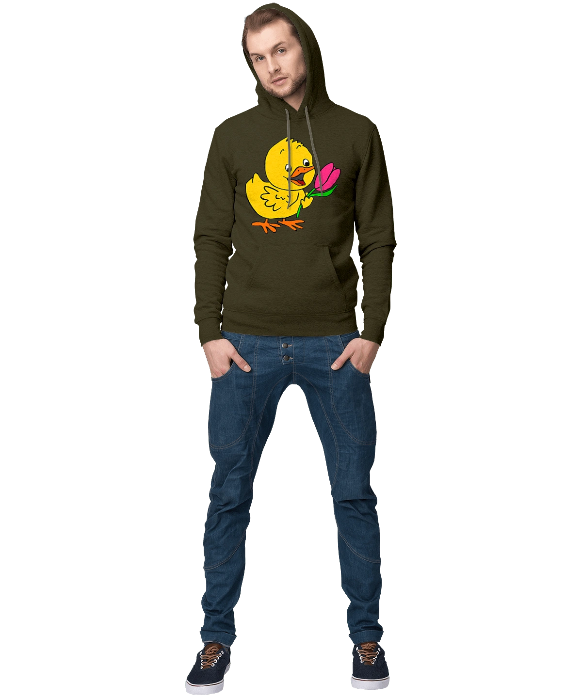 Chicken With A Tulip