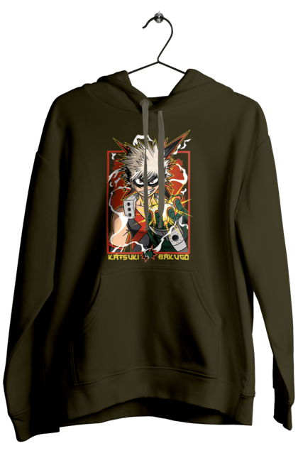 Men's hoodie with prints My hero academy Bakugo. Anime, bakugo, katsuki, katsuki bakugo, manga, mga, my hero academy, yue academy. 2070702