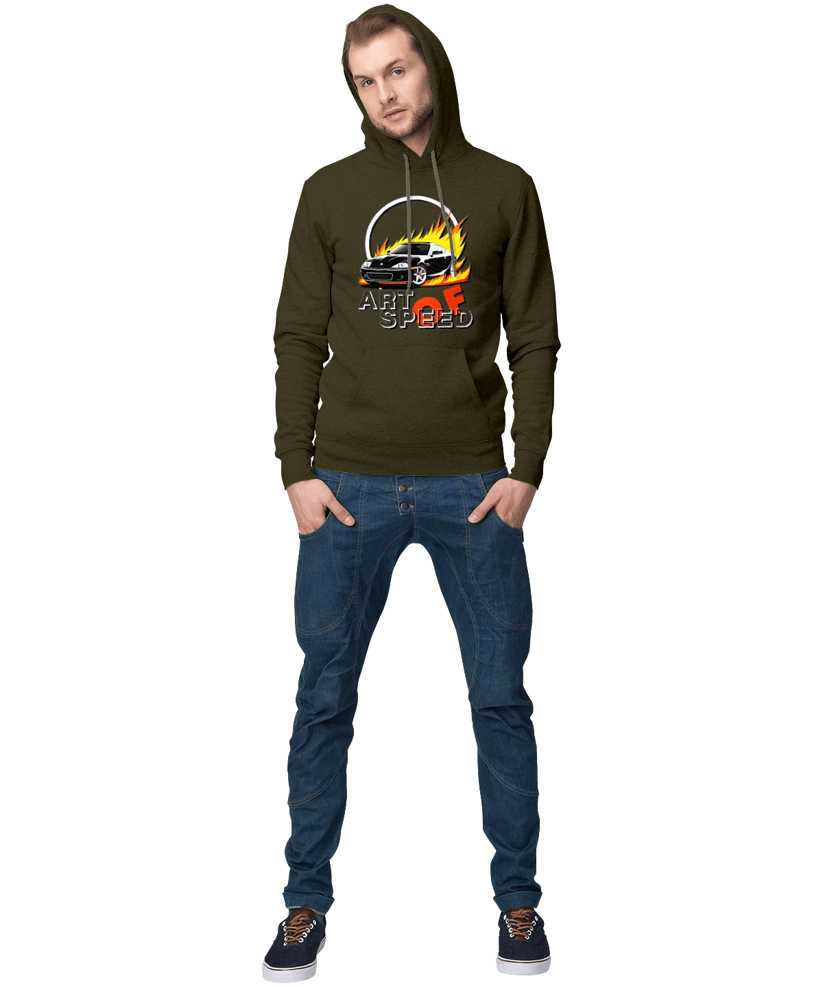 Машина в огне