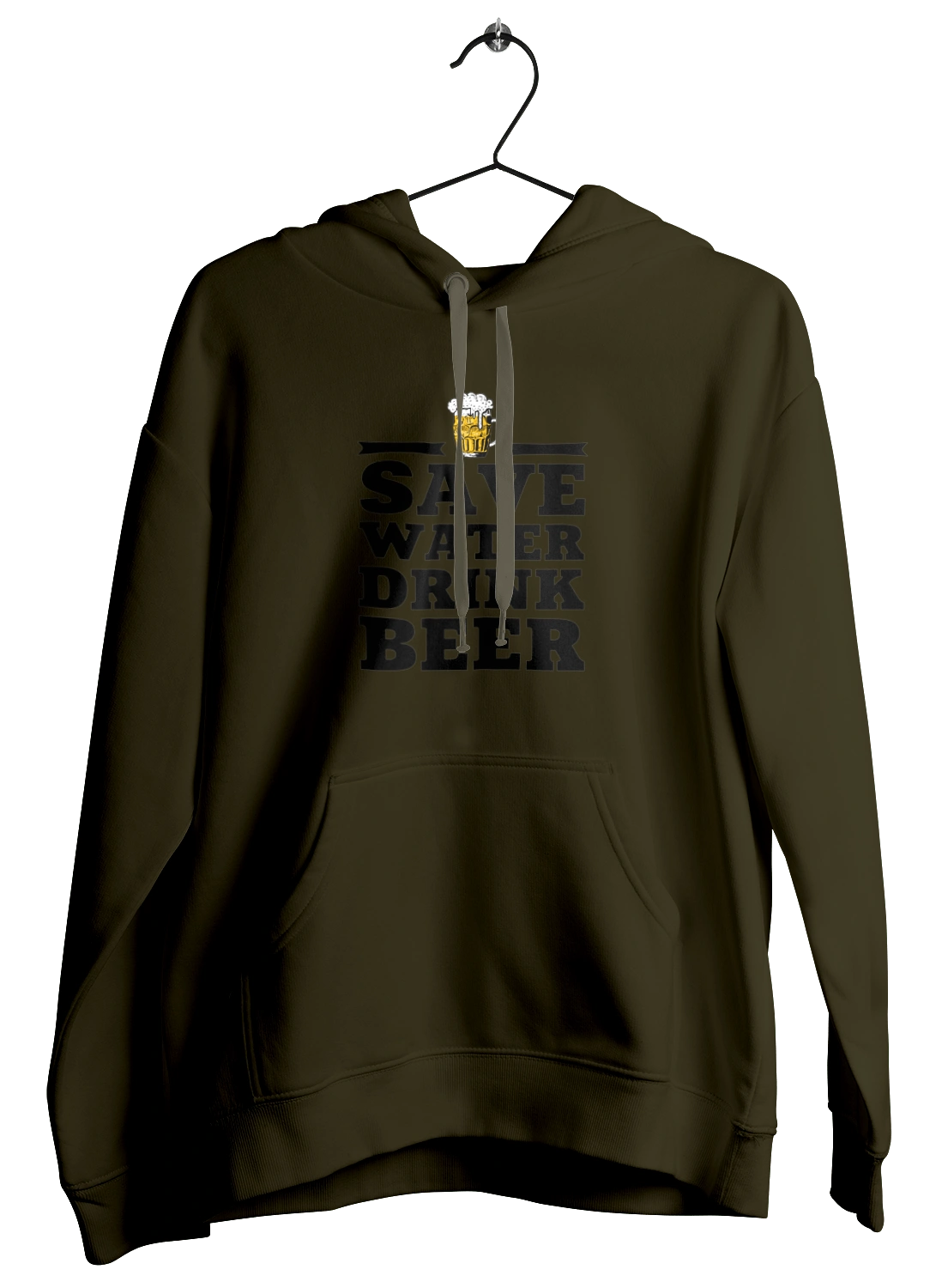 Save water, drink beer (black)