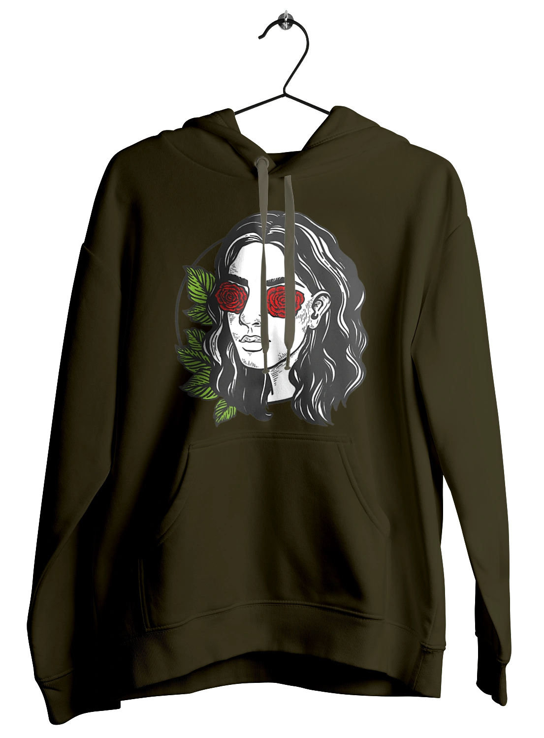 Girl With Roses In The Eyes