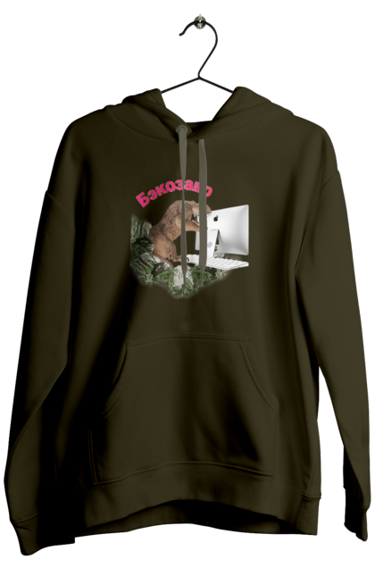 Чоловіче худі з принтом "Бекозавр". Angular, c, css, html, it, javascript, jquery, php, python, react, svelt, vue, айтишник, айті, гумор, код, кодувати, прогер, програміст, програмісти, ти ж, ти ж програміст, тиж програміст. 2070702