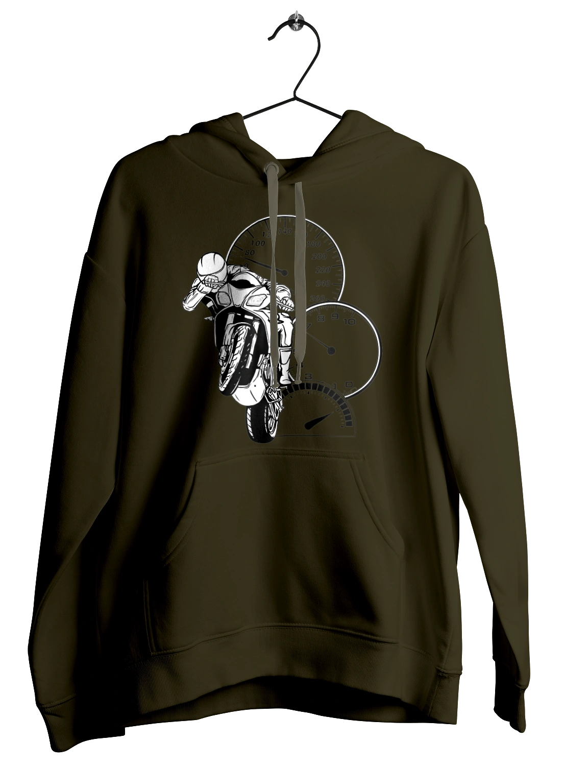 Мотоцикл Скорость Черный