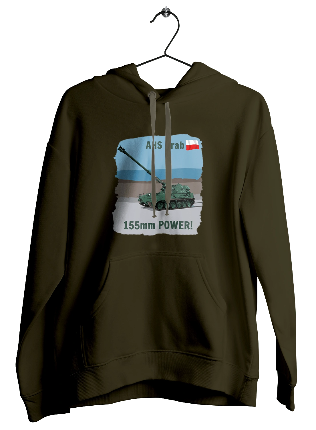 155mm Power! AHS Krab olive