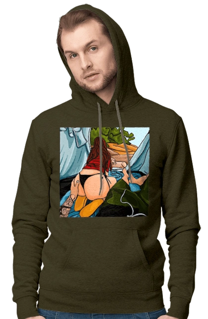 Rest With Favorite In The Tent