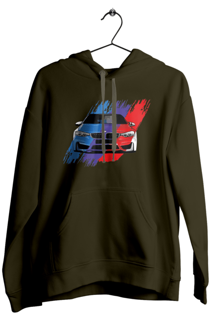 Men`s hoodie with prints BMW. Auto, bmw, bmw fan, fan club. 2070702
