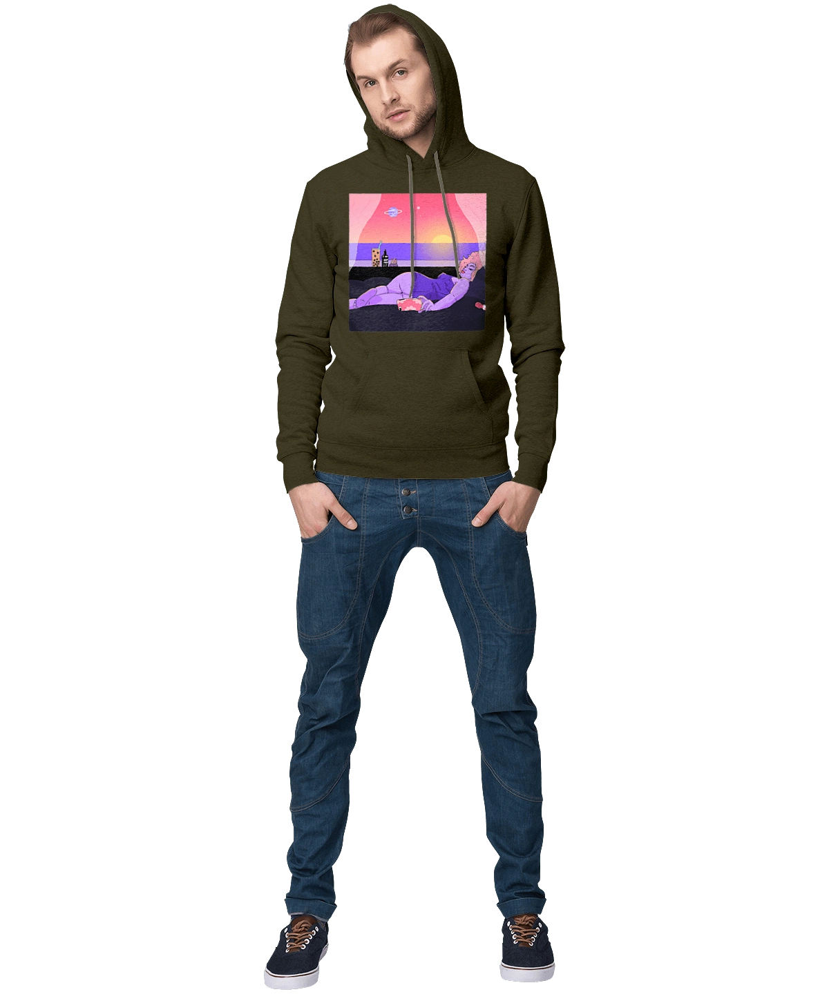 Фіолетова Дівчина На Відпочинку