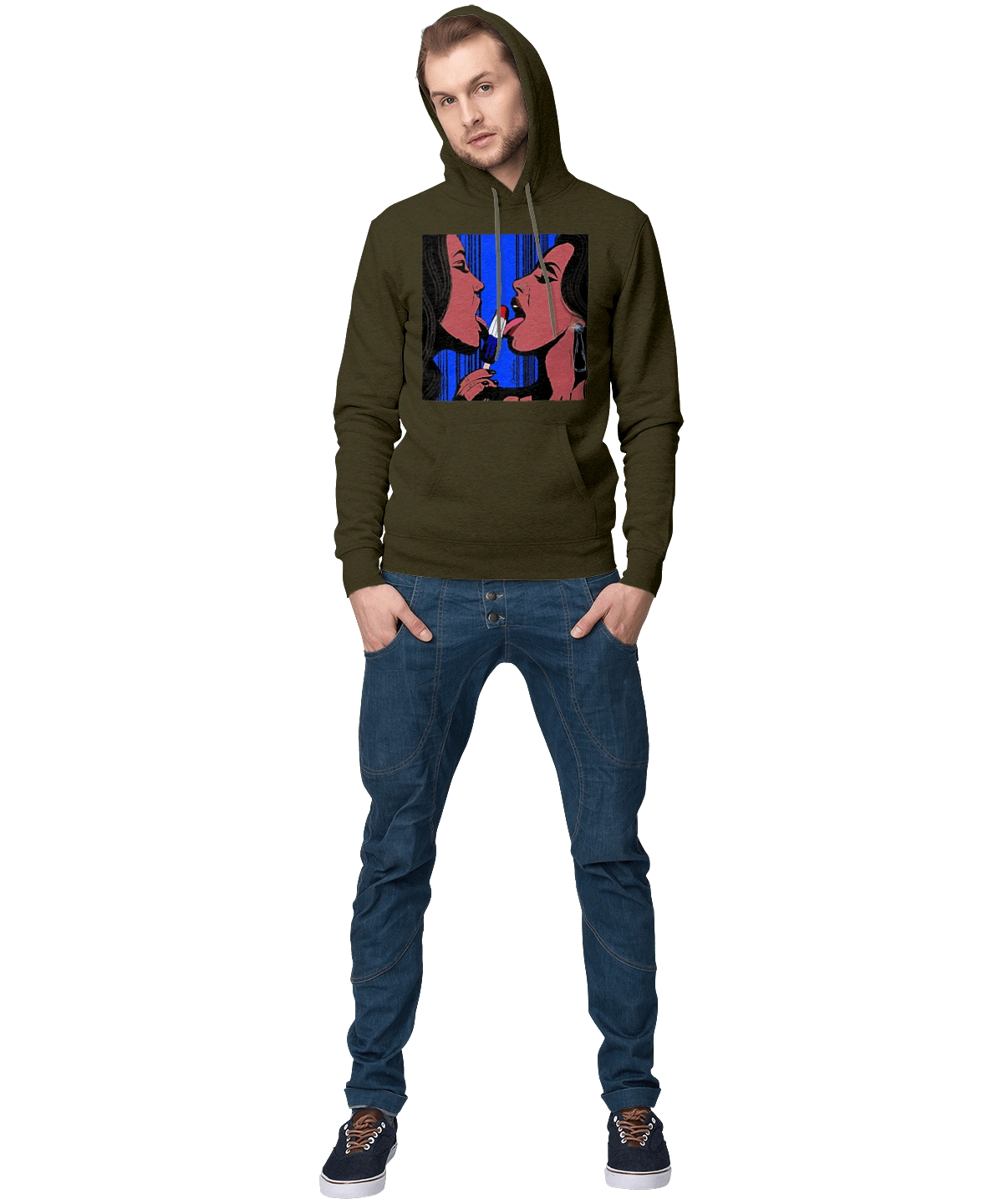 Girls Lick Ice Cream