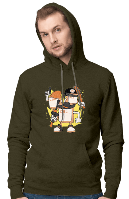 Чоловіче худі з принтом "Ctrl alt del Програмерський екшен". 404, andoid, aws, backend, c++, cloud, css, data, dev, devops, frontend, geek, git, github, go, golang, google, hacker, html, ios, java, javascript, jquery, js, linux, nodejs, php, python, react, science, script, web, геймер, гік, дата, клавіши, код, компьютер, лінукс, мова, облако, пайтон, пингфин, программист, програмування, талисман, хакер. 2070702