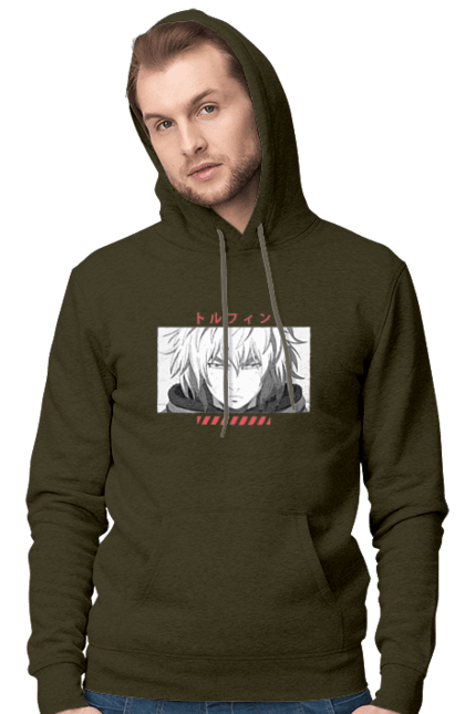 Men's hoodie with prints Vinland Saga Thorfinn. Anime, manga, thorfinn, vinland saga. 2070702