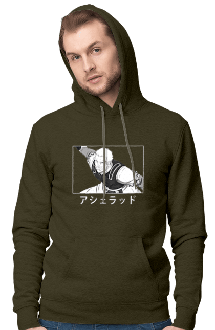 Men's hoodie with prints Vinland Saga Askeladd. Anime, askeladd, manga, vinland saga. 2070702