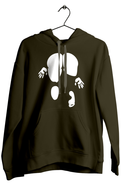 Чоловіче худі з принтом "Дівчина вид по заду". Вид з зади, вульгарна, гумор, дівчина, дівчина раком, прикольна. 2070702