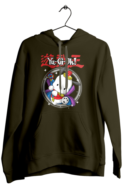 Men's hoodie with prints Yu Gi Oh! Pochacco. Brand, character, hello kitty, pochacco, yu gi oh, yugio. 2070702