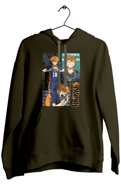 Чоловіче худі з принтом "Волейбол!! Хіната". Anime, haikyu, hinata, manga, shoyo hinata, аніме, волейбол, манга, хіната, шьо хіната. 2070702