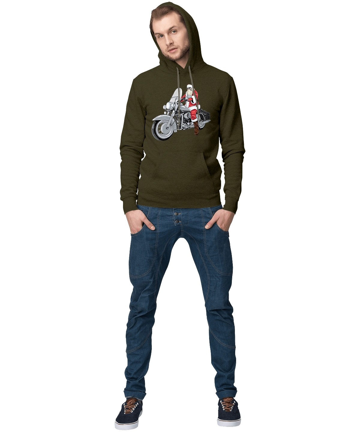 Санта На Мотоцикле