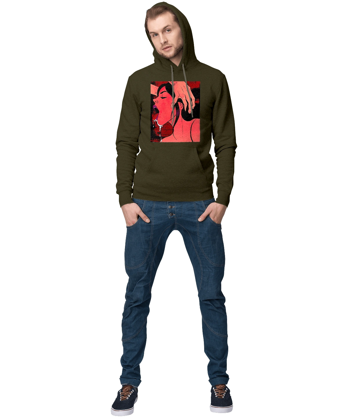 Девушка Сосет Со Слюнями