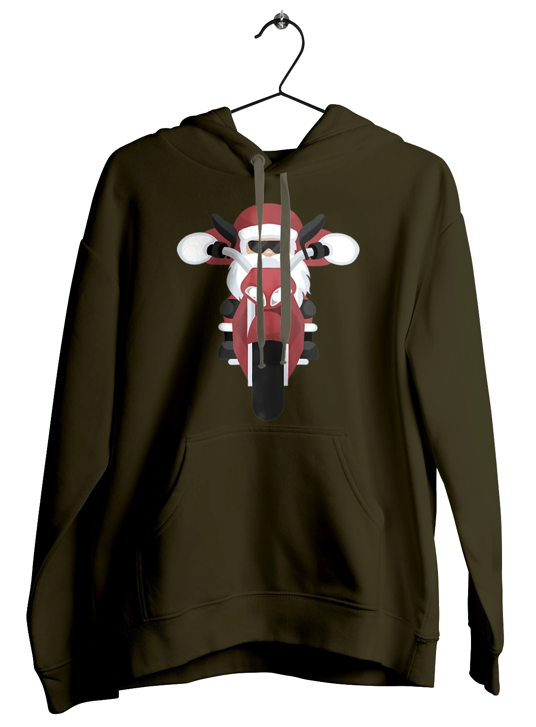 Санта на мотоциклі