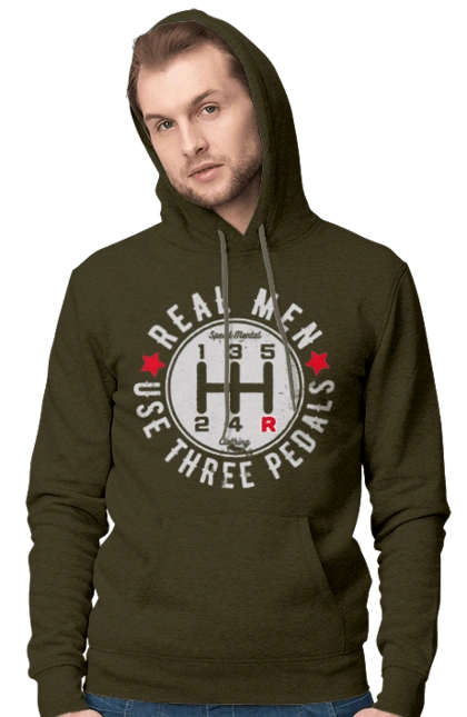 Real men use three pedals