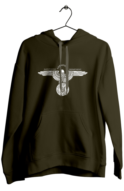 Чоловіче худі з принтом "Орел і Тризуб". Герб, герб україни, орел, патріотичне, україна, українська символіка, українське. 2070702