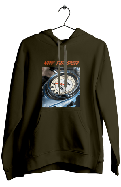 Чоловіче худі з принтом "Мото 3". Байкер, дорогая, мотоцикл, ретро, скорость, спидометр, стиль жизни. 2070702