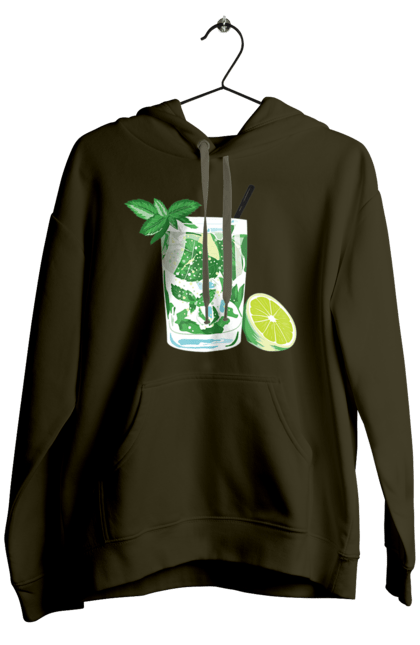 Чоловіче худі з принтом "Напій Мохіто І Лимон". Лимон, мохіто, напій. 2070702