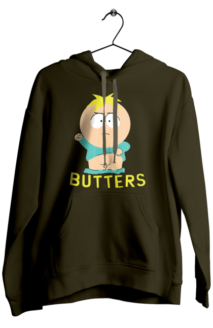 Men's hoodie with prints South Park Butters. Butters, cartoon, leopold stotch, south park. 2070702