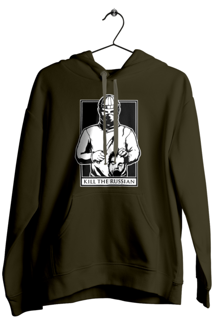 Men`s hoodie with prints Kill the russian. Kill, kill the russian, kill the russian instagram, olx, russian, the. 2070702