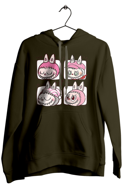 Чоловіче худі з принтом "Labubu". Labubu, weird cute, іграшки, лабубу. 2070702