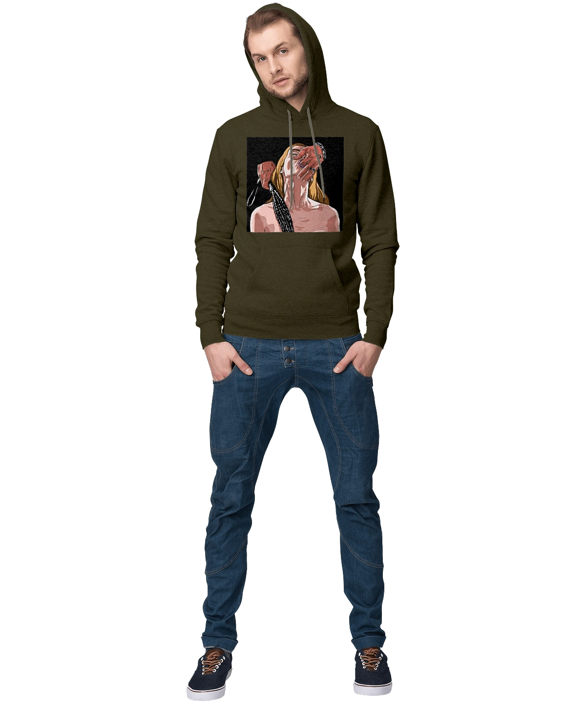 Girl Captive Man With Whips