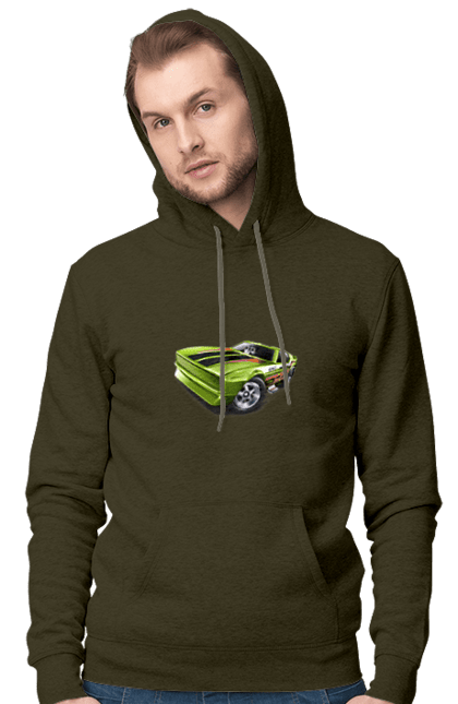 Чоловіче худі з принтом "Спорткар". Авто, автомобіль, кастом, машина, потужне авто, спорткар. 2070702