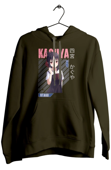 Men`s hoodie with prints Kaguya sama: Love Is War. Comedy, kaguya-sama, manga, mistress kaguya, romance. 2070702