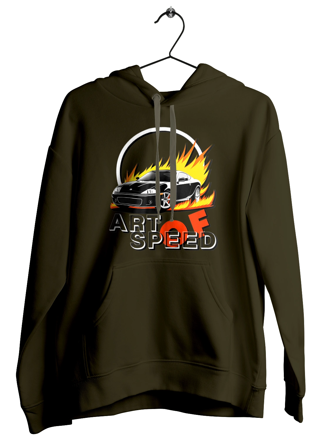 Машина в огне