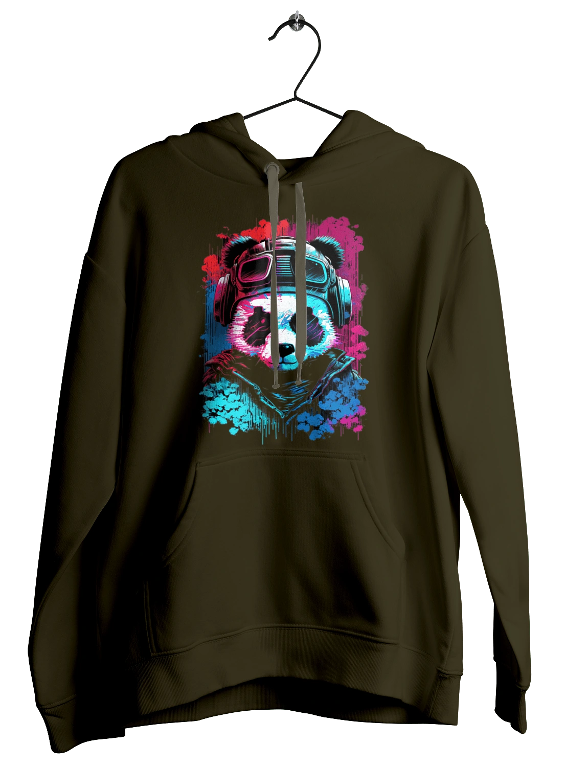 Панда в VR шлеме