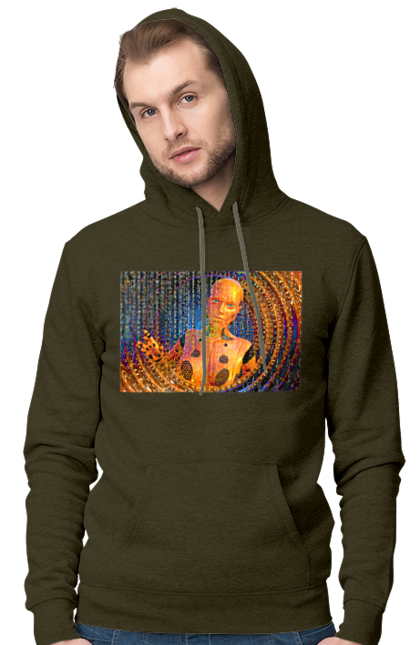 Чоловіче худі з принтом "Штучний інтелект". Айті, айтішник, гик, жінка, знання, інженер, інтелект, кібер, кібернетика, кіборг, код, комп, комп`ютерник, кристал, машинне навчання, мікросхема, мозок, портрет, програміст, професіонал, професія, розробник, розум, хакер, чіп, штучний інтелект, штучний розум. 2070702