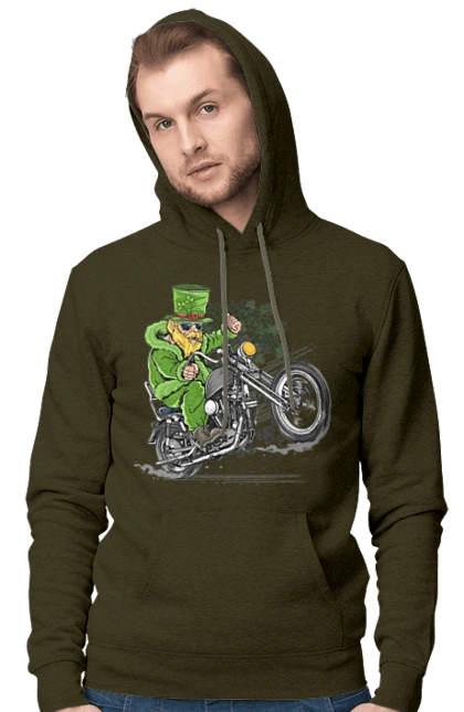 Patrick On A Motorcycle