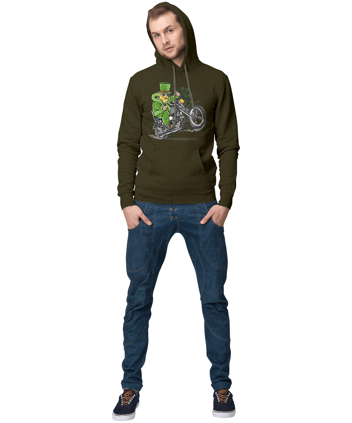 Patrick On A Motorcycle