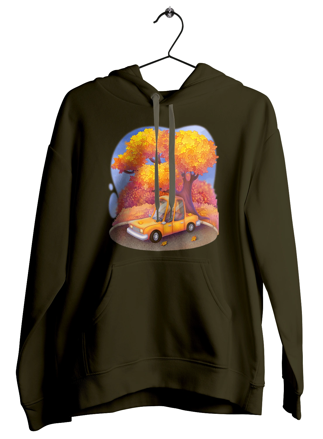 Осiнь Авто Дерево