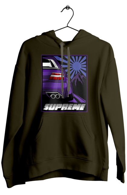 Men's hoodie with prints Car JDM. Automobile, car, japan, jdm, supreme. 2070702