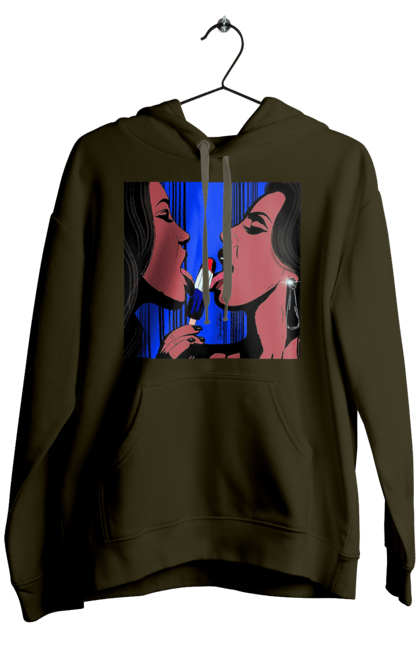 Чоловіче худі з принтом "Дівчата Лижуть Морозиво". Лізатт, смоктати. 2070702