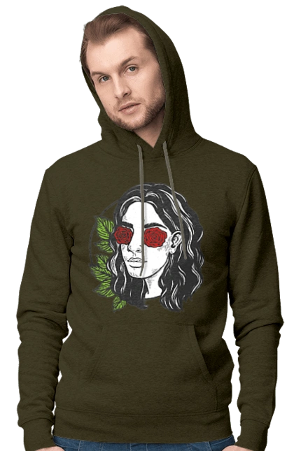 Girl With Roses In The Eyes