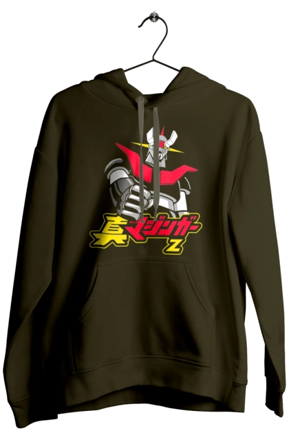 Мужское худи с принтом Mazinger Z Кодзи Кабуто. Kouji kabuto, mazinger z, mecha, аниме, кодзи кабуто, манга, меха, роботы. 2070702