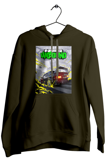 Чоловіче худі з принтом "Need for Speed Unbound". Heat, need, need for speed, nfs, speed, unbound, нид, нфс, спид, фор. 2070702